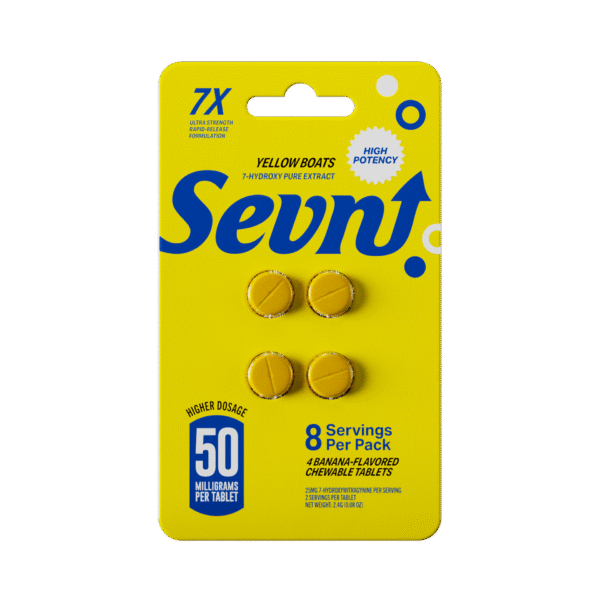 50MG TABLETS - YELLOW BOATS
