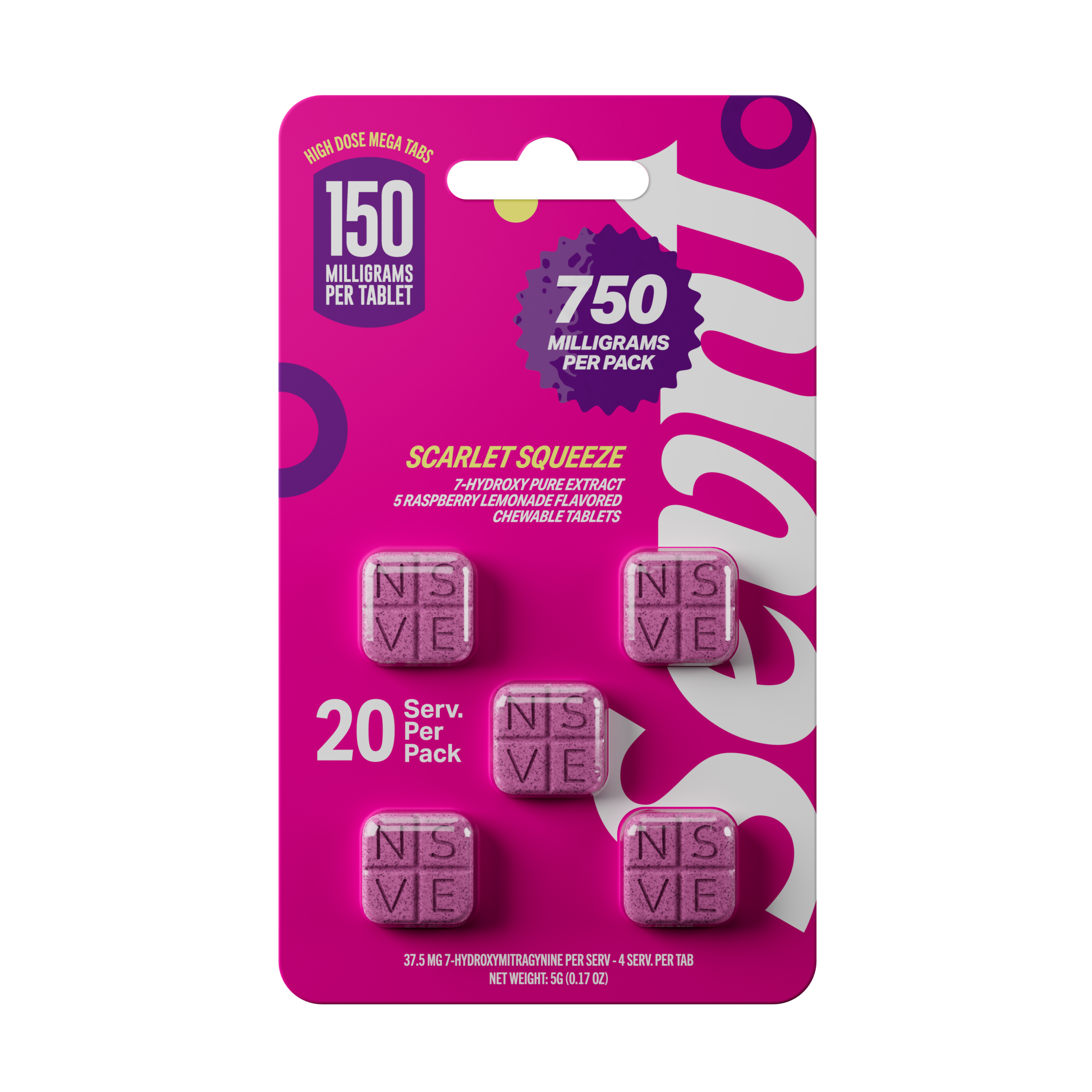 150MG Tablets – SCARLET SQUEEZE